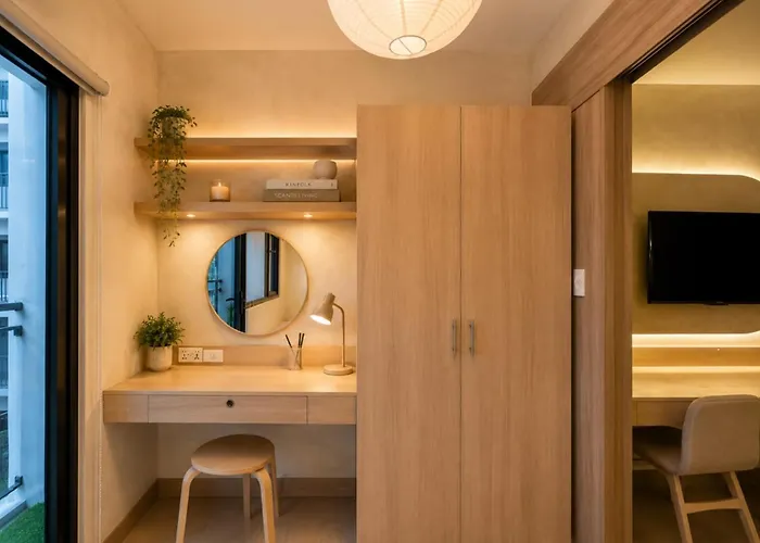 Cozy 1br Near Moa With Balcony Shore Residences Manila